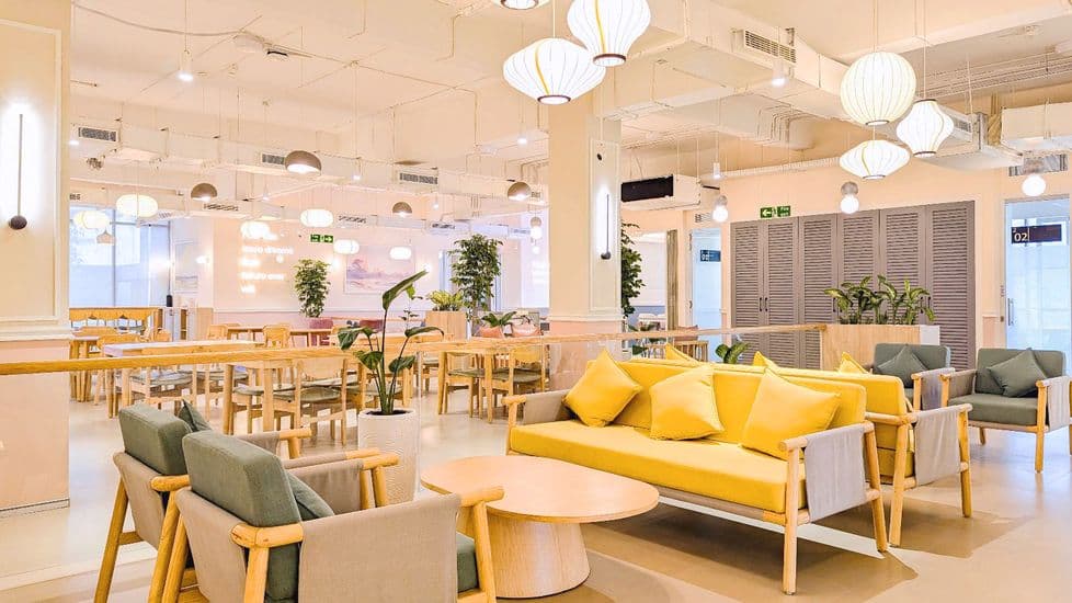 Premium workspace — bright interiors and natural light